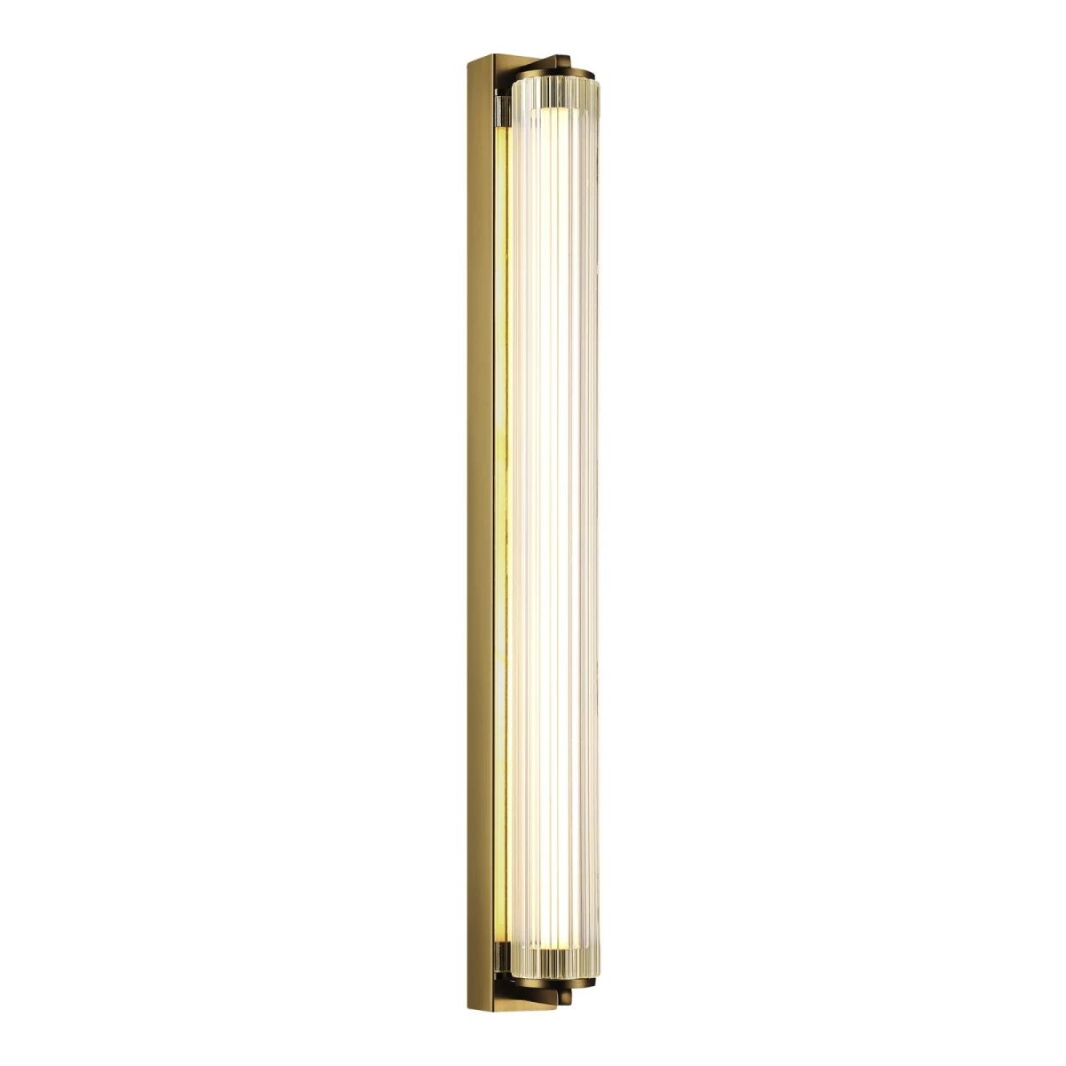 utsenka-SL6224.311.01 Светильник настенный ST-Luce Латунь/Прозрачный LED 1*20W 4000K БАМБУ