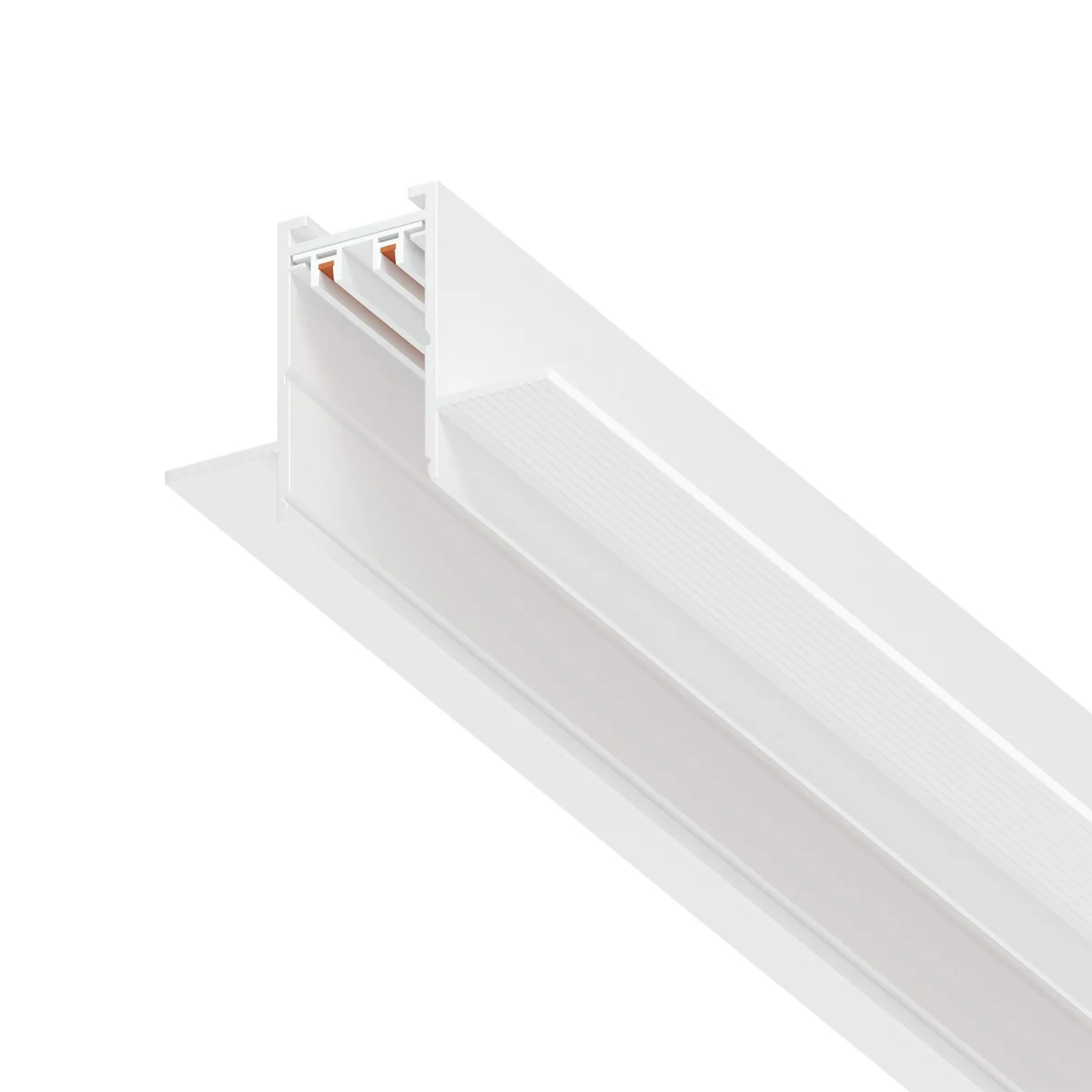 Шинопровод PRO 220V, 2 метра, под ГКЛ 12,5 мм Teta Pro Lightstar, белый 505226