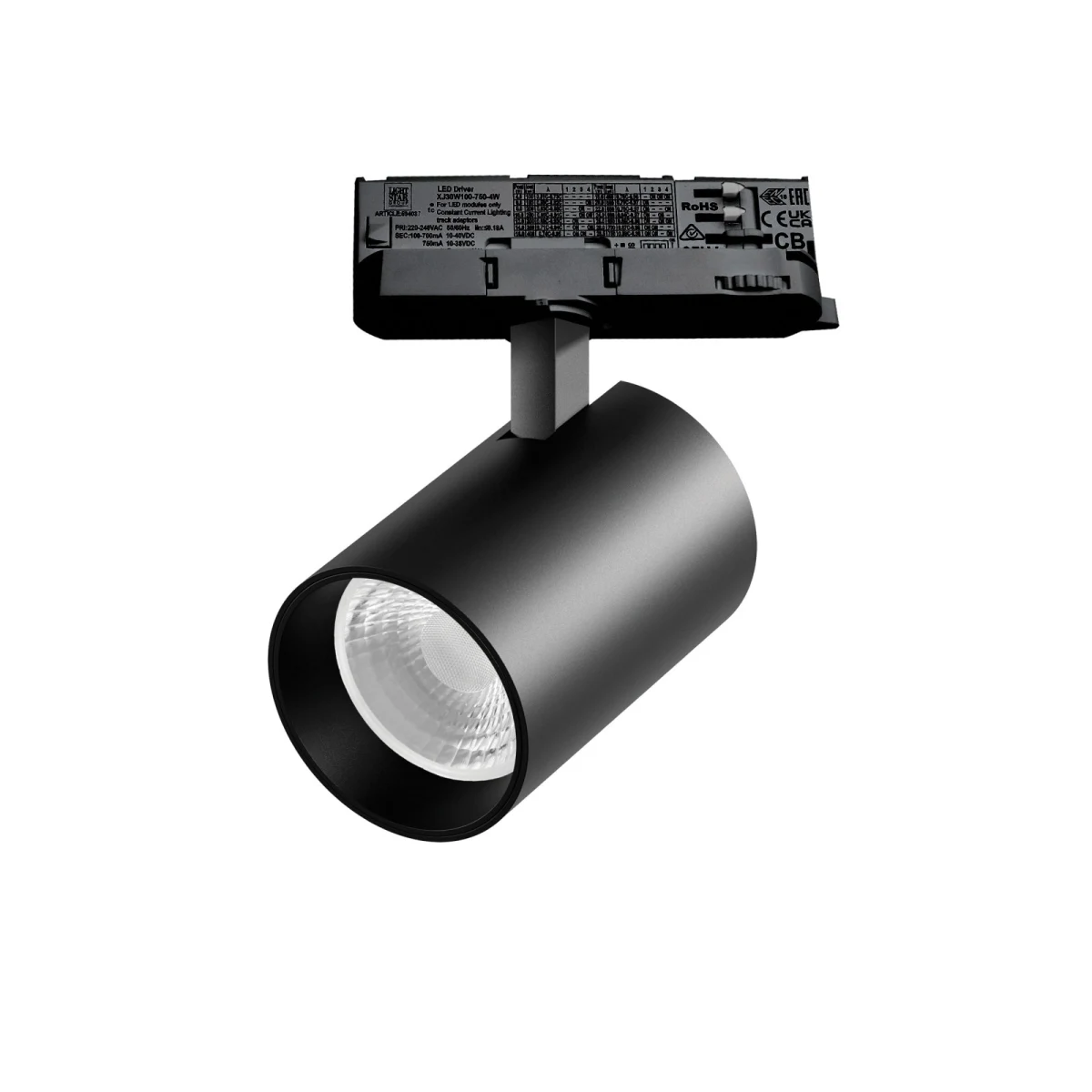 Светильник для трековой системы Quattro LED 30W 36G с адаптером Alta Base Lightstar A5347QT36G