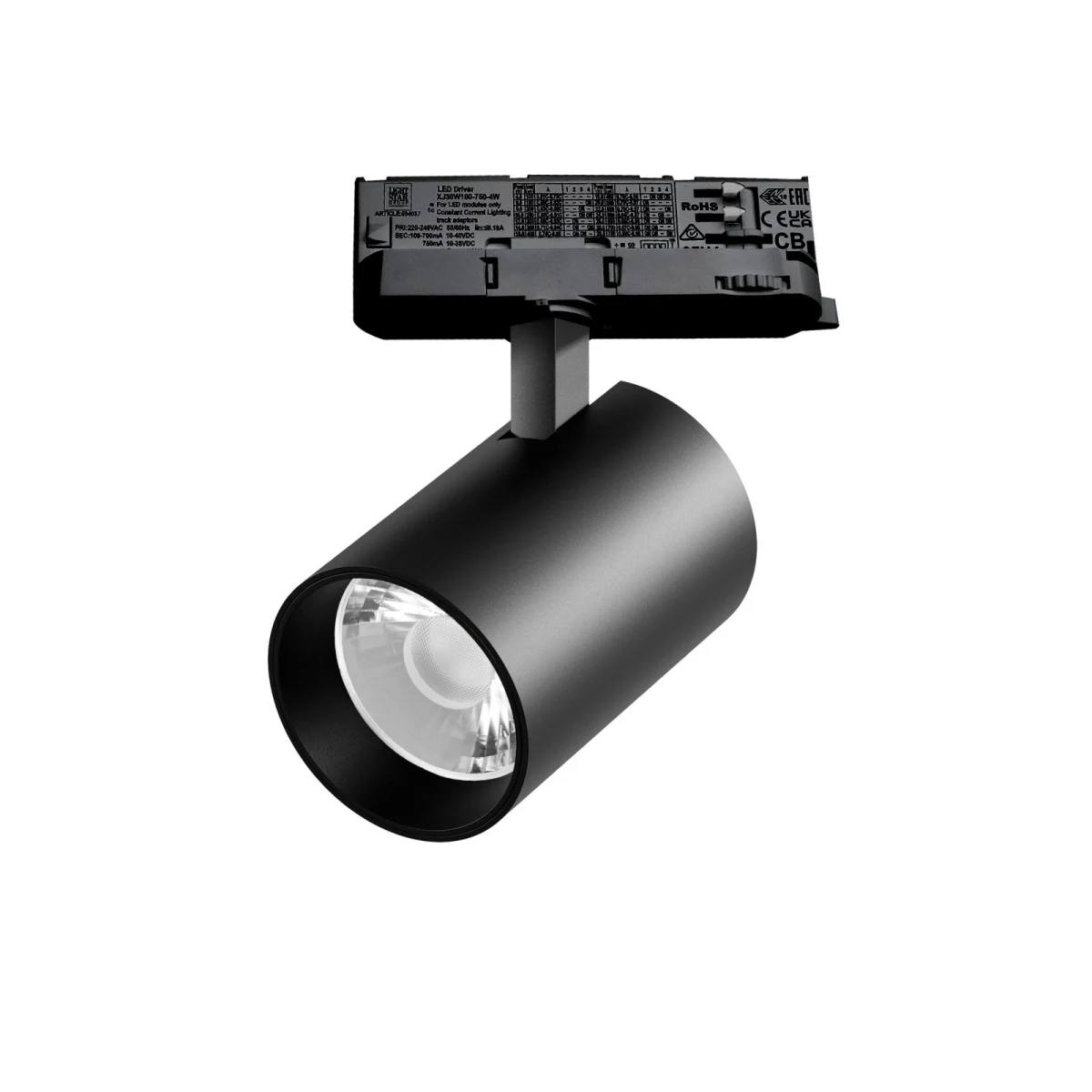 Светильник для трековой системы Quattro LED 30W 15G с адаптером Alta Base Lightstar A5347QT15G