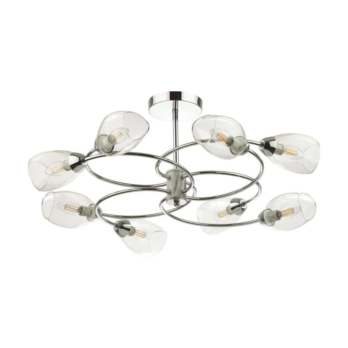 4561/8C COMFI LN 000 хром Люстра потолочная E14 8*40W 220V ROMEO
