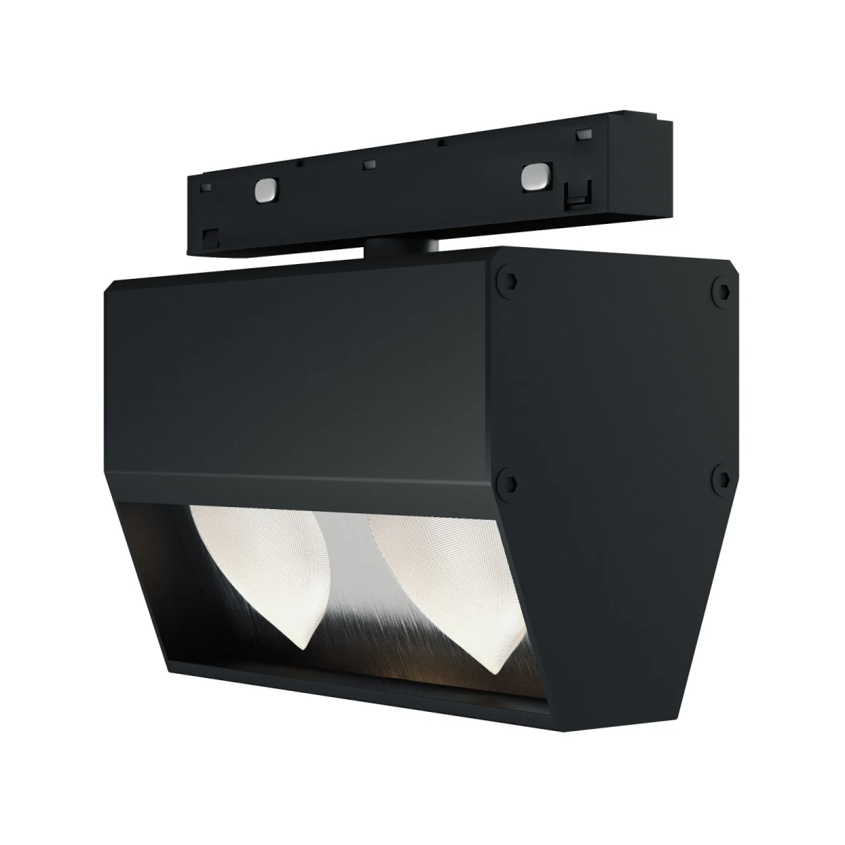 ST1804.446.15 Трековый светильник черный LED 1*15W 4000K 1400Lm Ra>90  IP20 L125xH85хW60 48V СКАЙЛАЙН 48 ПЛЮС