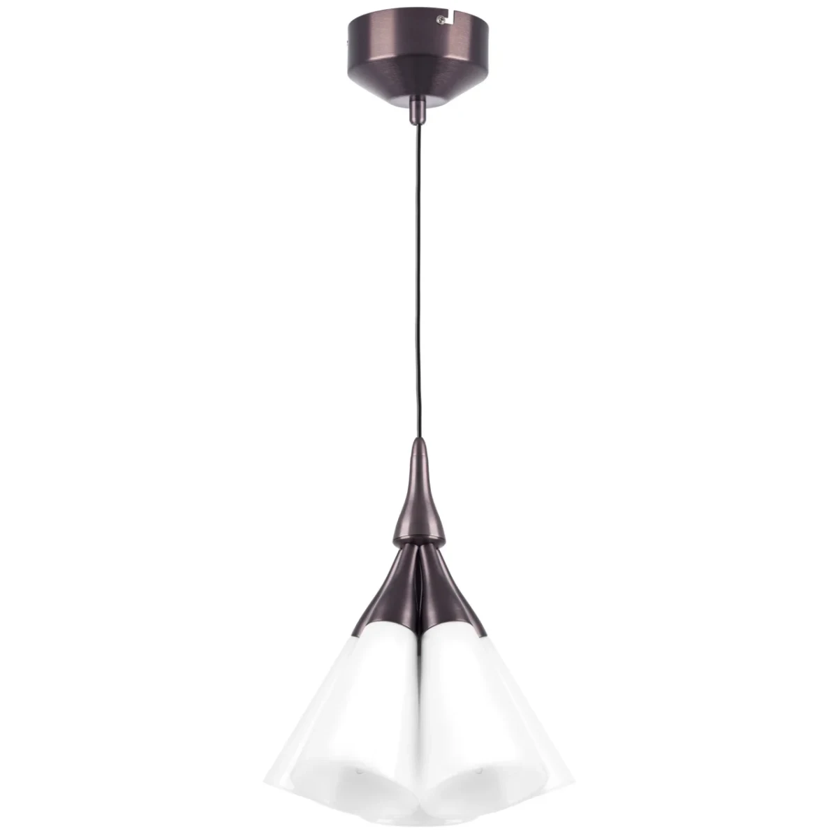 757150 Люстра CONE 5х10W (led) E14 КОФЕЙНЫЙ/БЕЛЫЙ