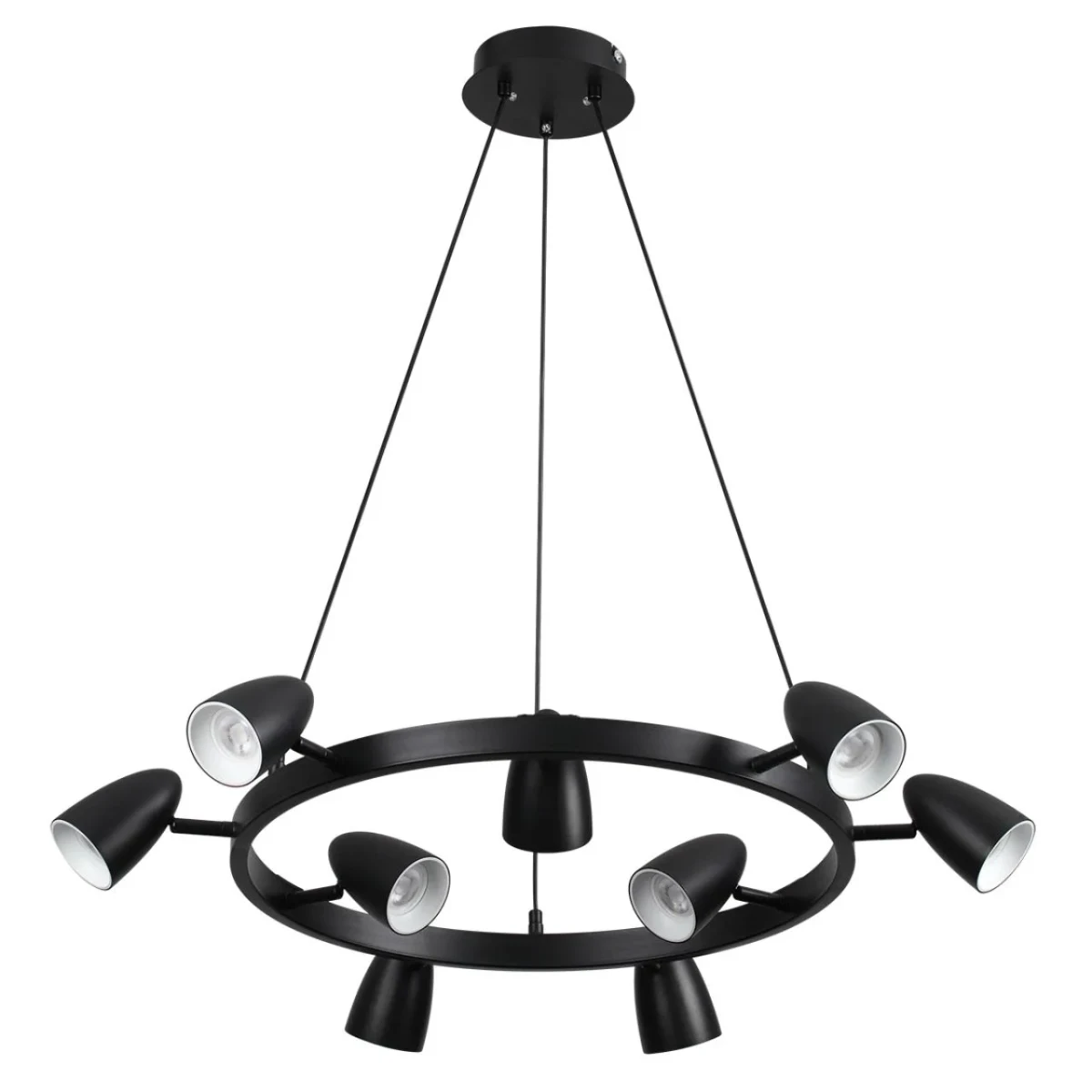 8237/9 COMFI черный, металл Светильник подвесной GU10 9*35W 220V ILMINA