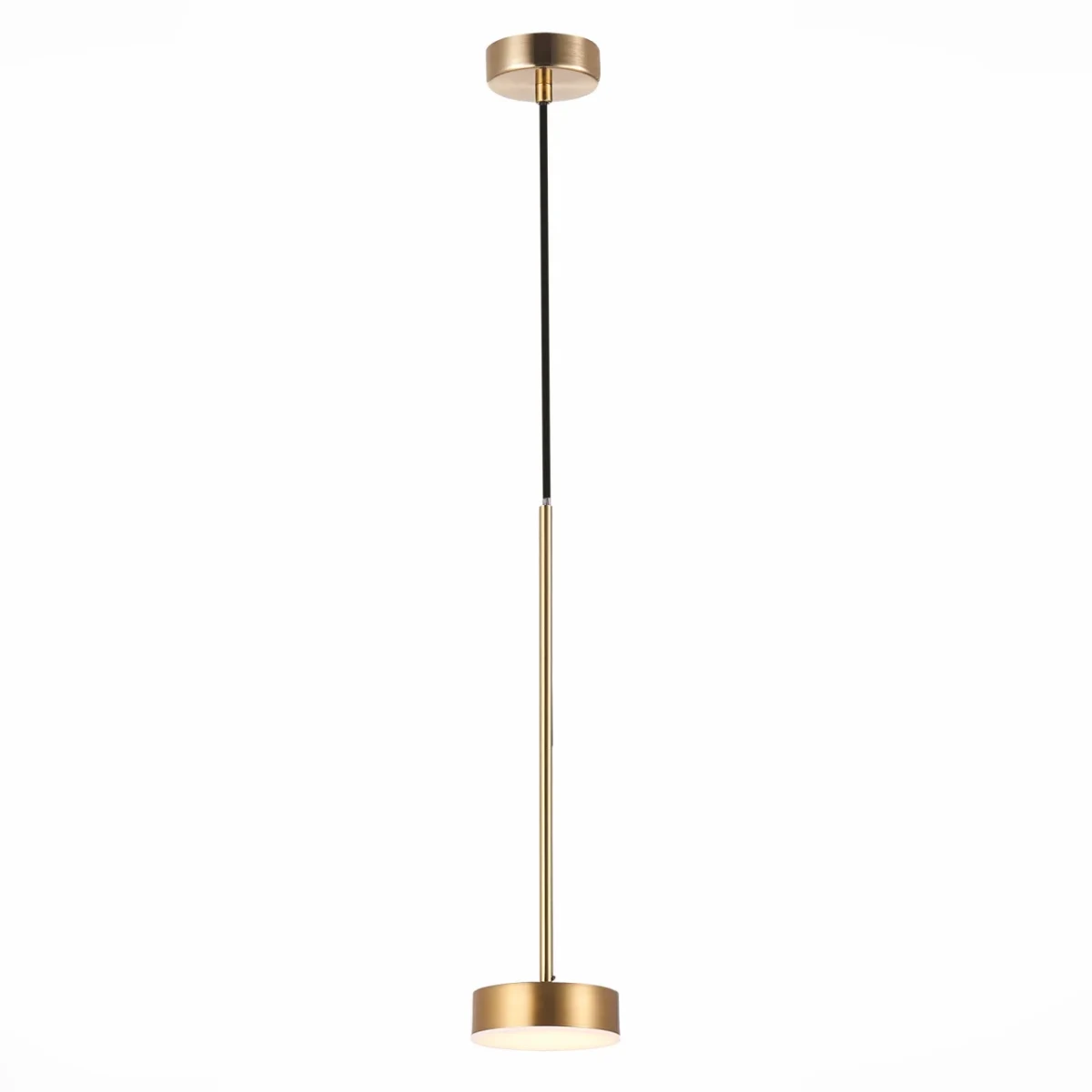 SL6000.303.01 Светильник подвесной ST-Luce Латунь/Латунь LED 1*7W 3000K