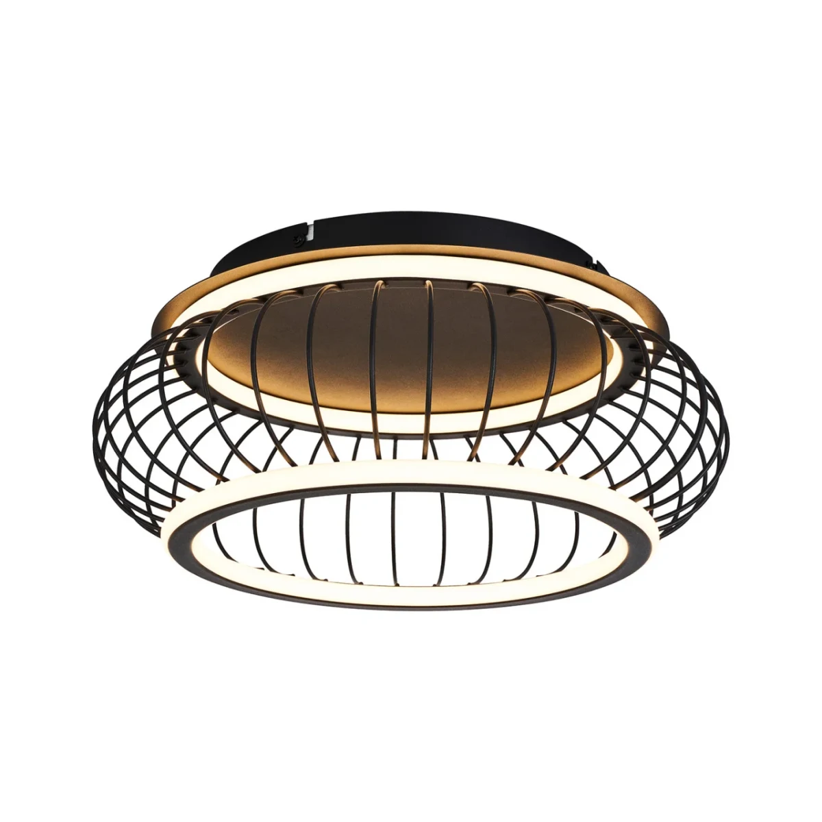 4435-2C, потолочный светильник, D400xH210, LEDx40W, 4300LM, 3000-6000K, included, remote control