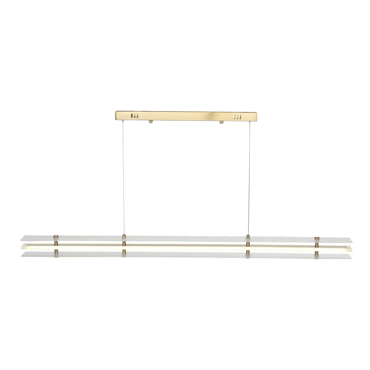SL6245.223.01 Светильник подвесной ST-Luce золотистый/Прозрачный LED 1*30W 4000K
