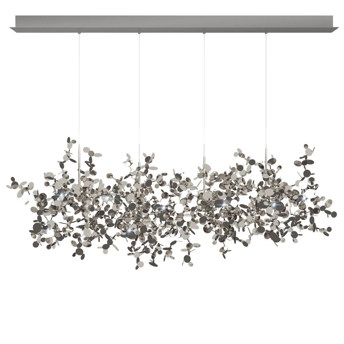 Подвесная люстра LOFT IT 10101/4 Chrome