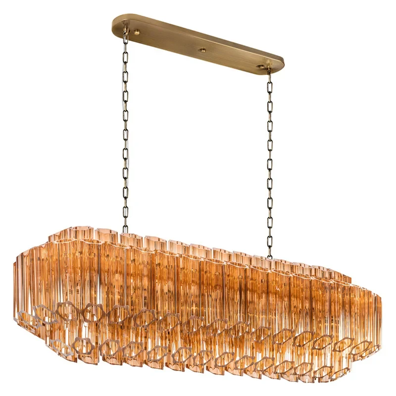 Подвесная люстра LOFT IT 10579/1000R Amber