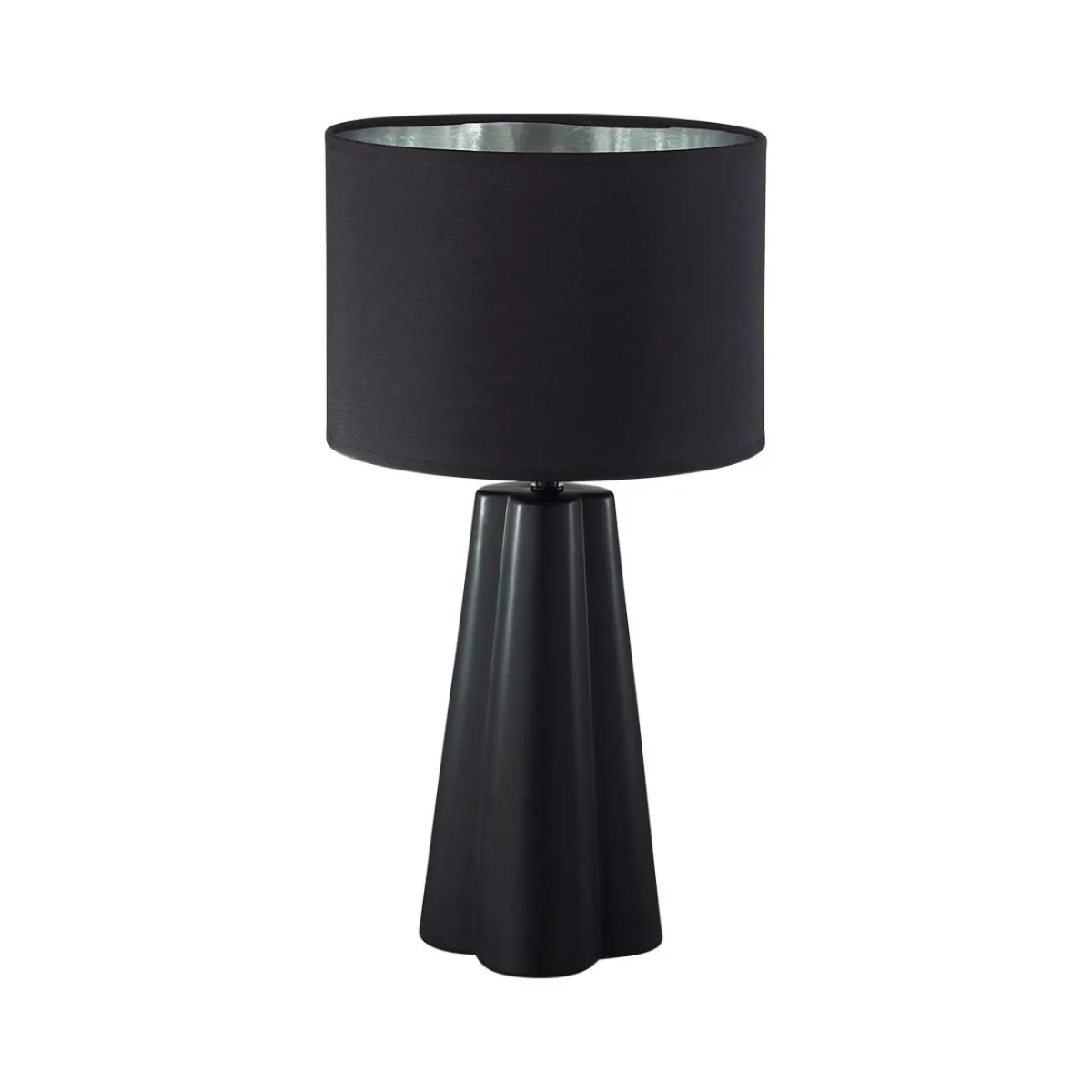 LUMION 8124/1T COMFI LN25 376 черный, керамика/текстиль Настольная лампа E27 1*60W 220V HINAMI