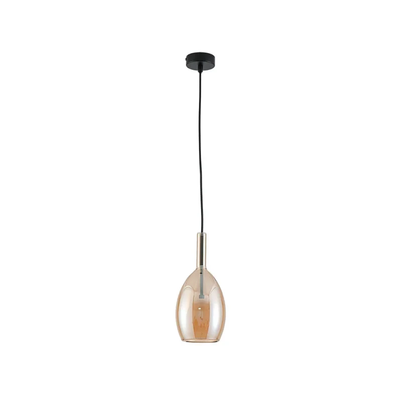 Подвесной светильник Newport 7232/S mat.black amber