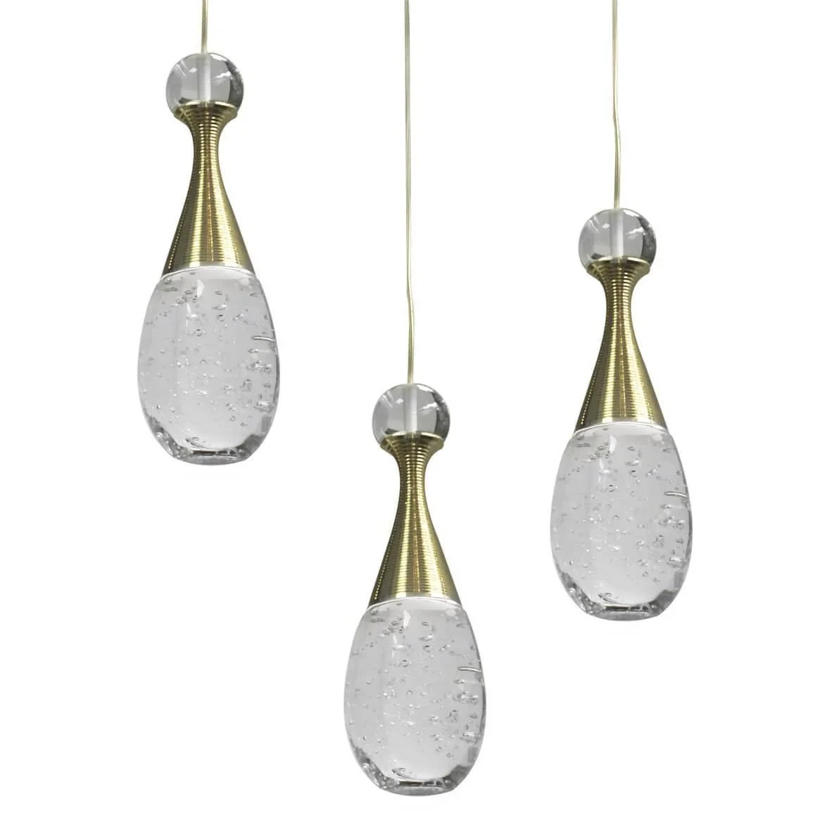 Подвесная светодиодная люстра Kink Light Флакон 08544(3000К)