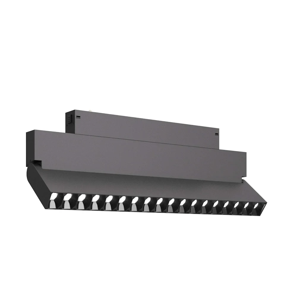 ST686.446.18 Св-к трек. Черный LED 118W 4000K 1 470Lm Ra>90 34° IP20 L370xW26xH137 220V