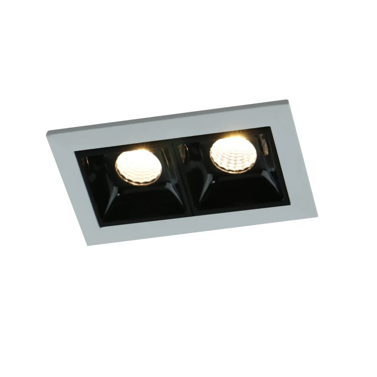Встраиваемый светодиодный светильник Grill A3153PL-2BK