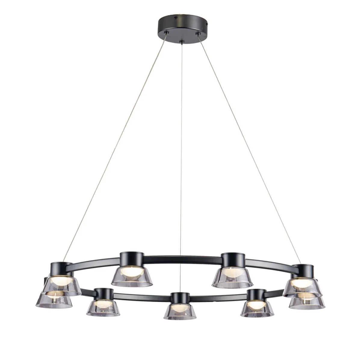 4247-9P, подвесная люстра, D800xH1200/1500, 9xLEDx5.5W, 1080LM, 4000K