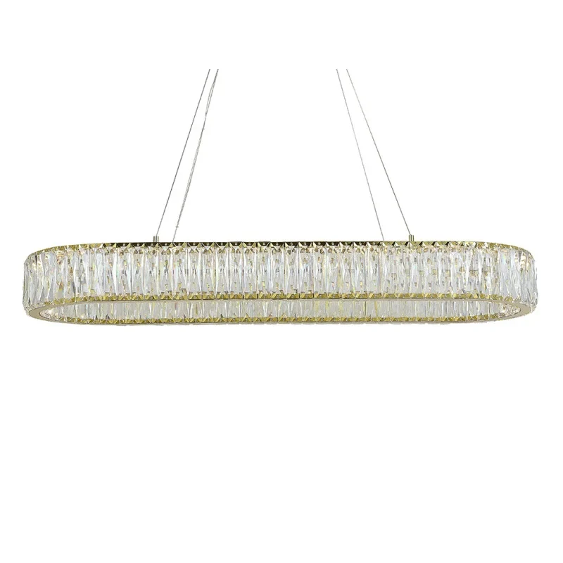 Подвесная люстра Newport 8240N/90 oval gold