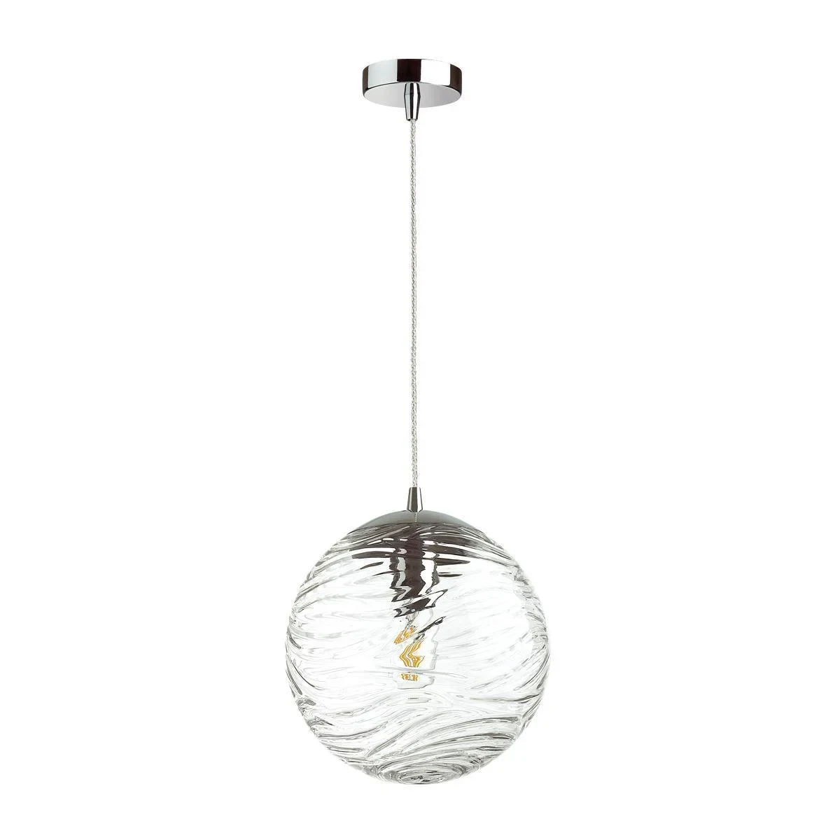 4781/1 PENDANT ODL21 прозрачный/хром Подвес E27 60W OTILA