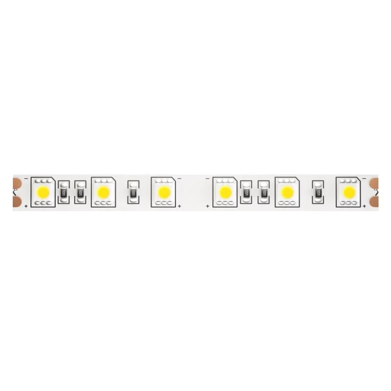 Светодиодная лента 24В 5050 14,4Вт/м 4000K 5м IP65 10172