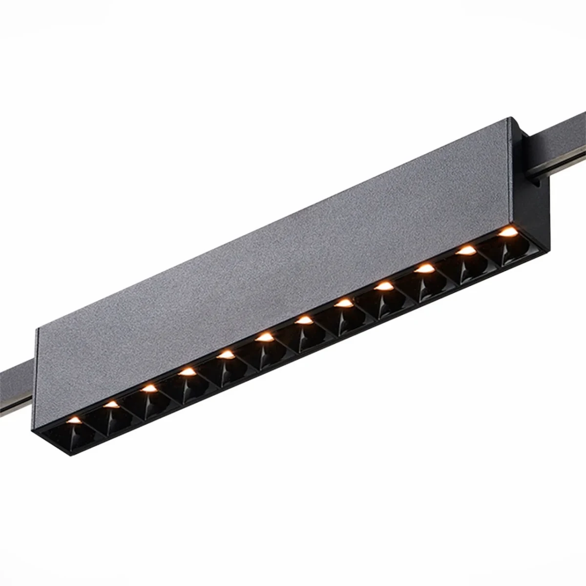 ST816.446.12 Магнитный трековый светильник FARM Черный LED 1*12W 4000K 609Lm Ra90 40 IP20 L232xW24x