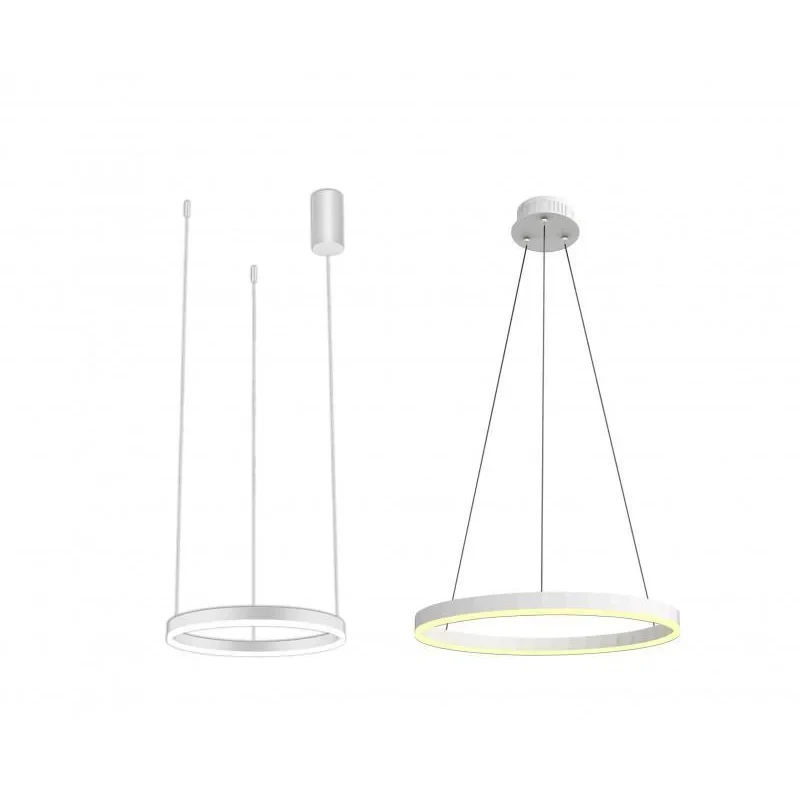 08212,01A (4000K) Подвес Тор белый d40 h110 Led 23W (4000K)