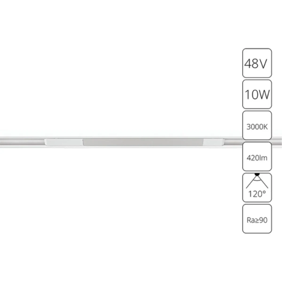 Магнитный трековый светильник Arte Lamp OPTIMA A7283PL-1WH