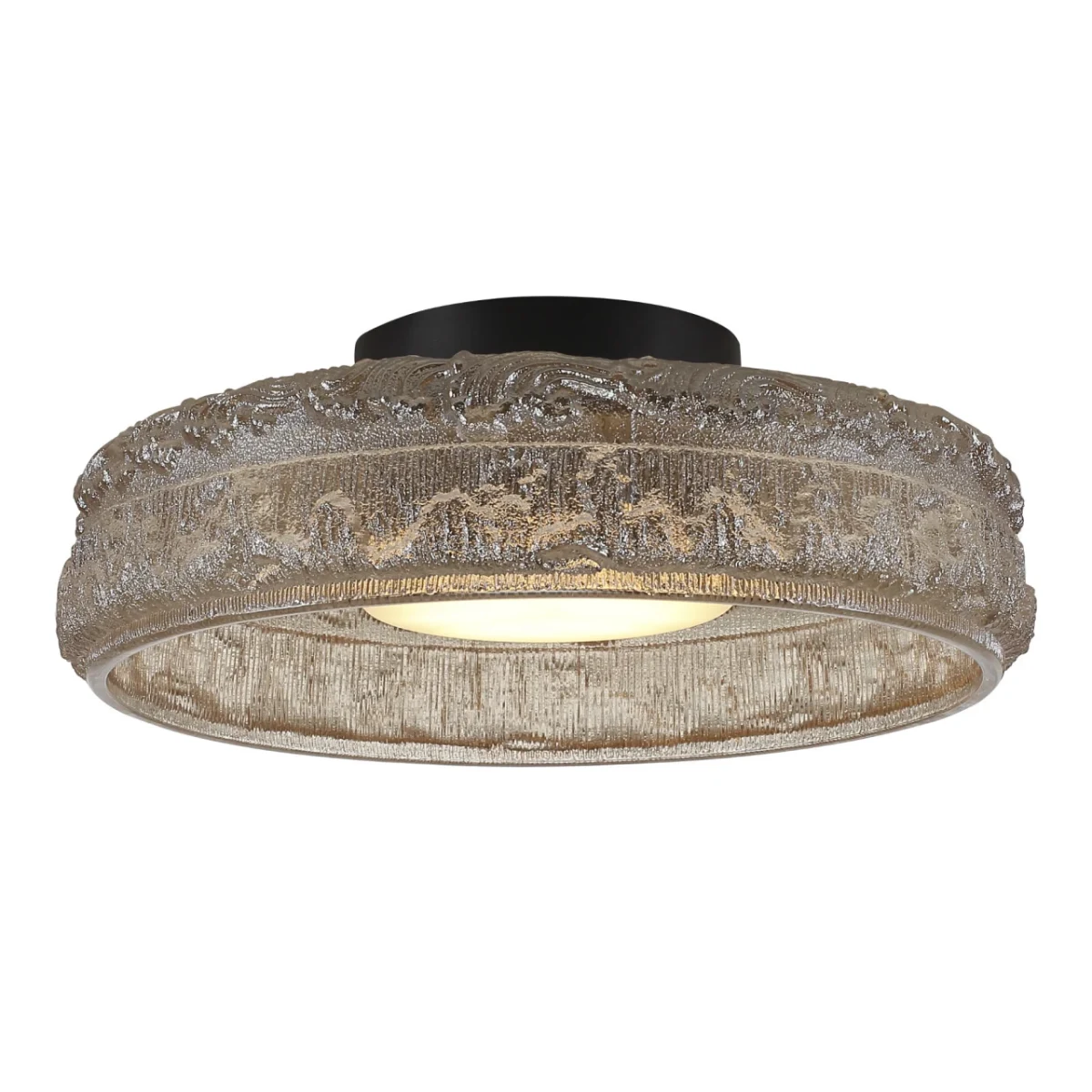 SL6143.422.01 Светильник потолочный ST-Luce черный/шампань LED 1*15W 4000K
