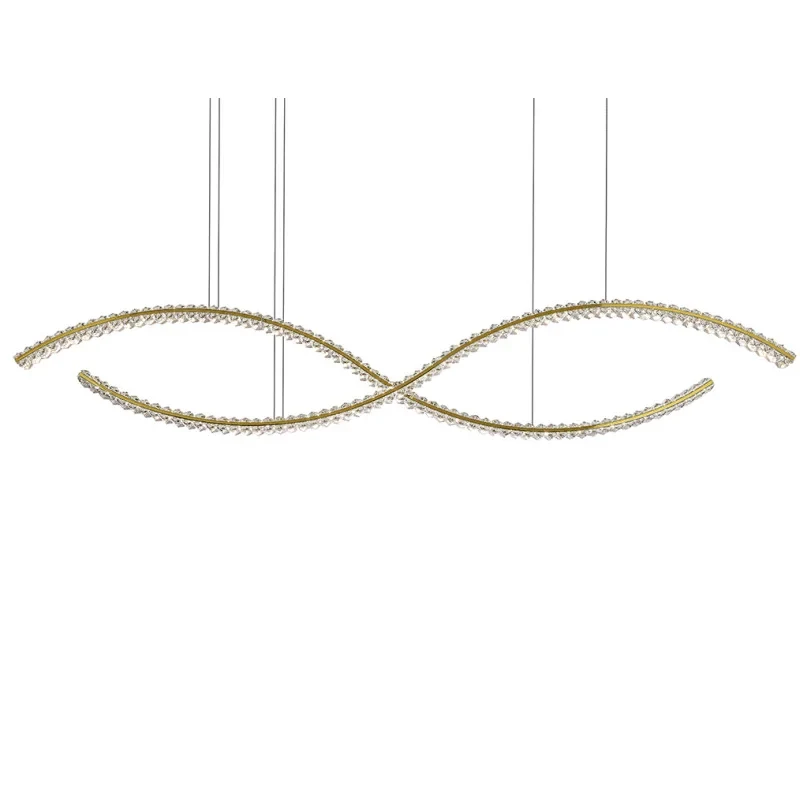 Подвесная люстра Newport 8242N/160 gold