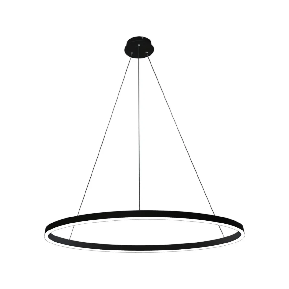 08214,19A (4000K) Подвес Тор черный d80 h110 Led 45W (4000K) 2 типа крепления