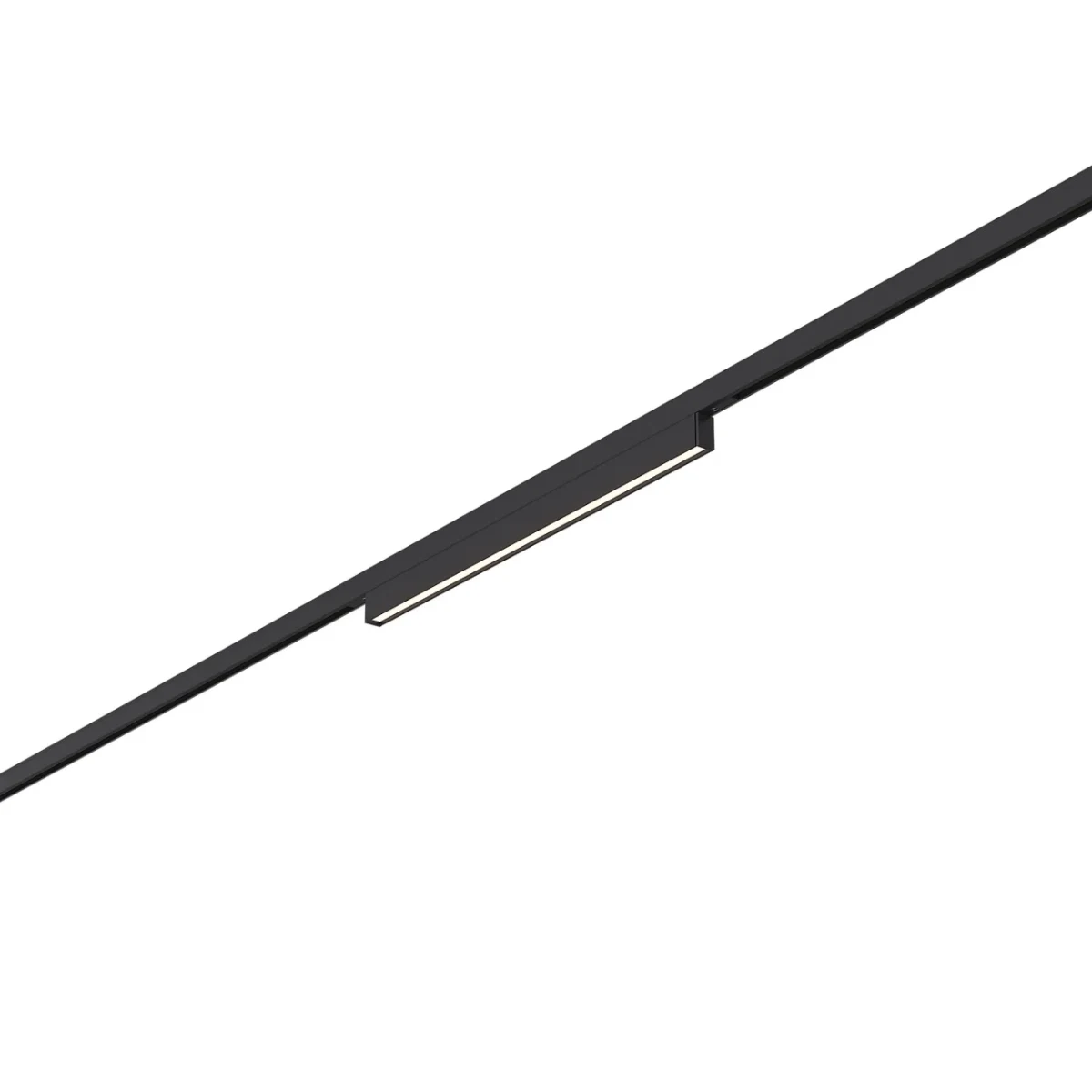ST665.436.08 Магнитный трековый светильник Черный LED 1*8W 3000K 250Lm Ra>80 100° IP20 L300xW10xH18 