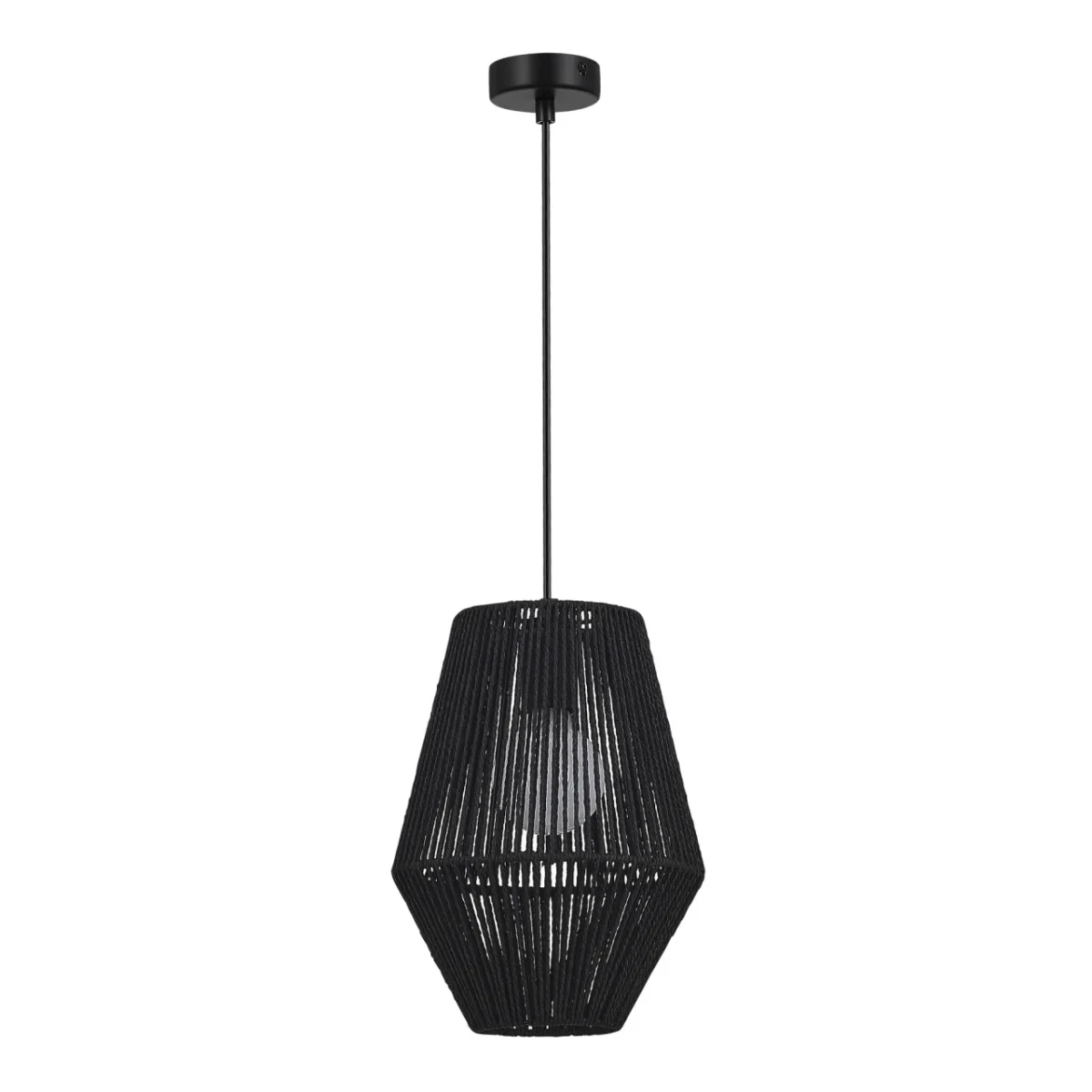SLE6025-413-01 Светильник подвесной черный/черный E27 1*40W