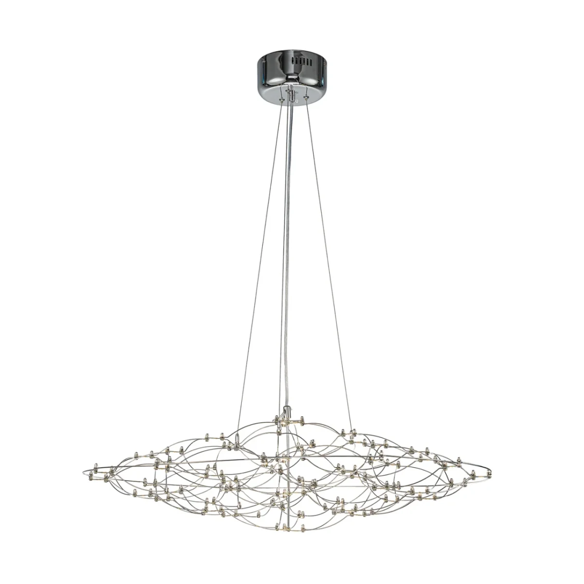 4305-8P, подвесная люстра, D785xH270/2270, LEDx46W, 5580LM, 3000K/4500K/6000K, remote control