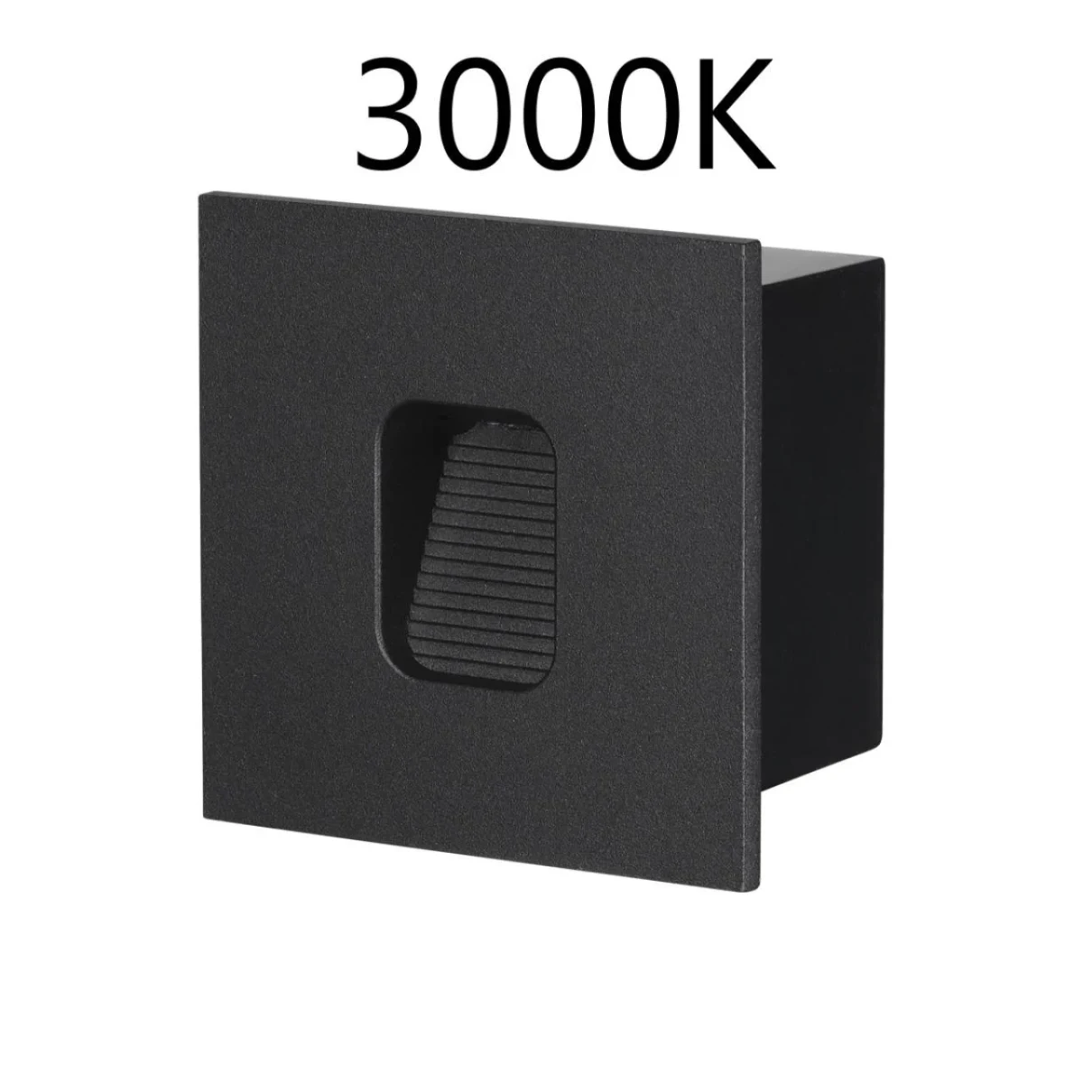6650/1WL3 NATURE ODL25 черный/металл Подсветка для лестниц IP65 LED 1W 3000K AC85-265V VITTY