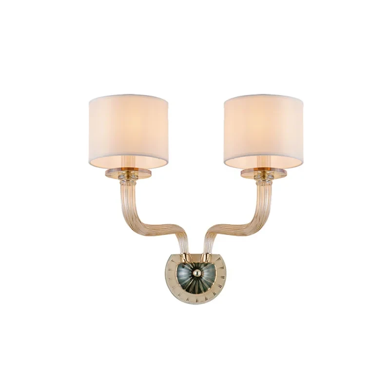 Бра Newport 8682/A nickel cognac