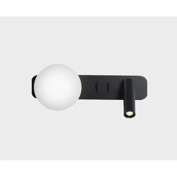 Бра ITALLINE IT08-8024 black 3000K
