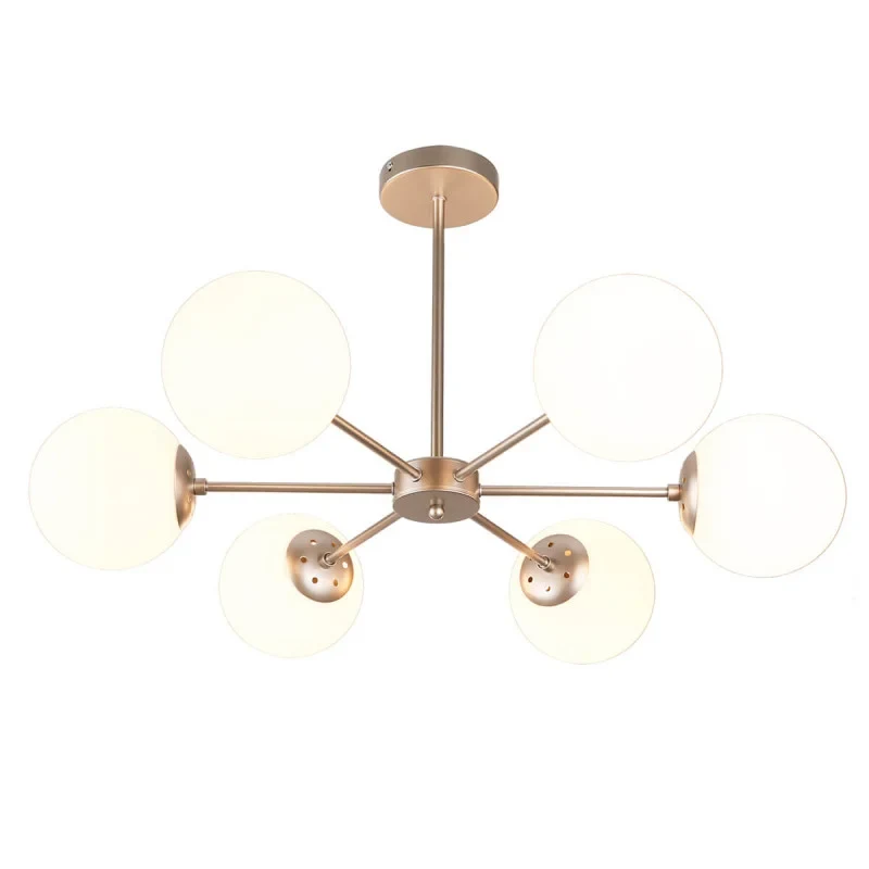 Escada 2110/6P E14*40W Satin nickel