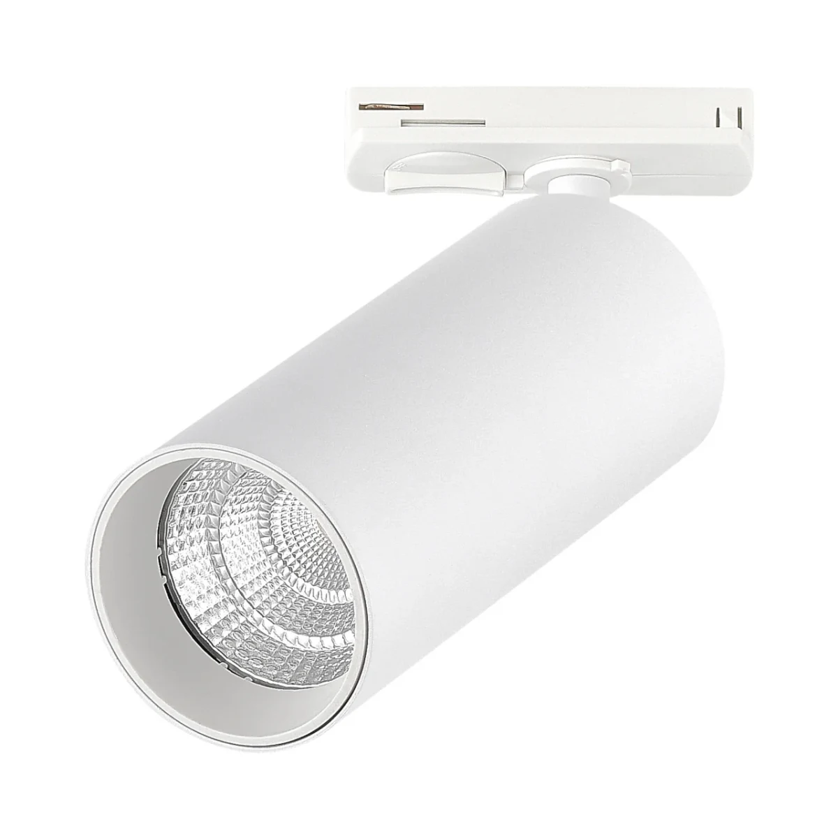 ST384.536.10 Св-к трек. Zoom Белый LED 110W 3000K 900Lm Ra>90 10-55°  IP20 L160xW50xH- 220V