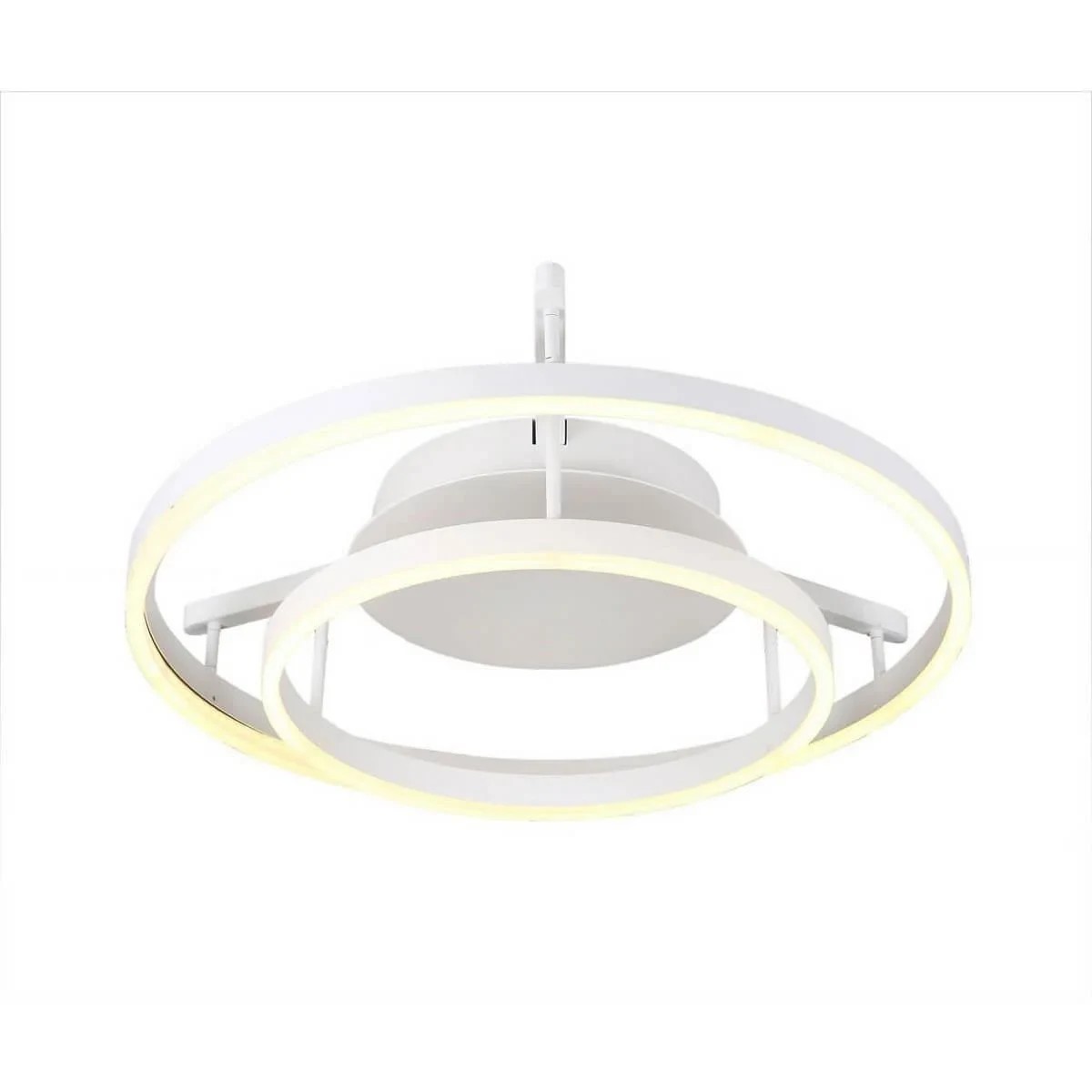 08222,01(3000-6000K) Светильник Тор белый d60+40 h15 Led 60W (3000-6000K) диммируемый с пультом ДУ