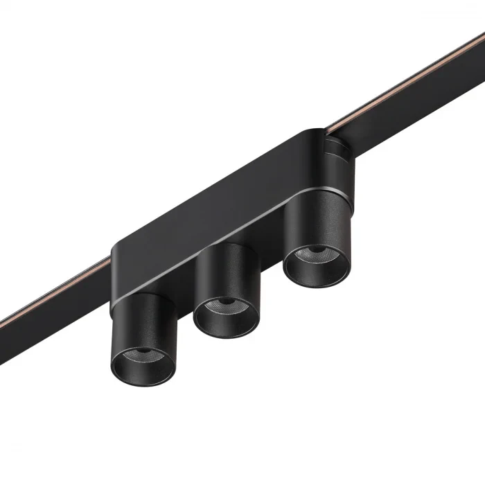 NOVOTECH 359477 SHINO NT24 108 черный Трековый смарт-светильник для низковольтного шинопровода с дву