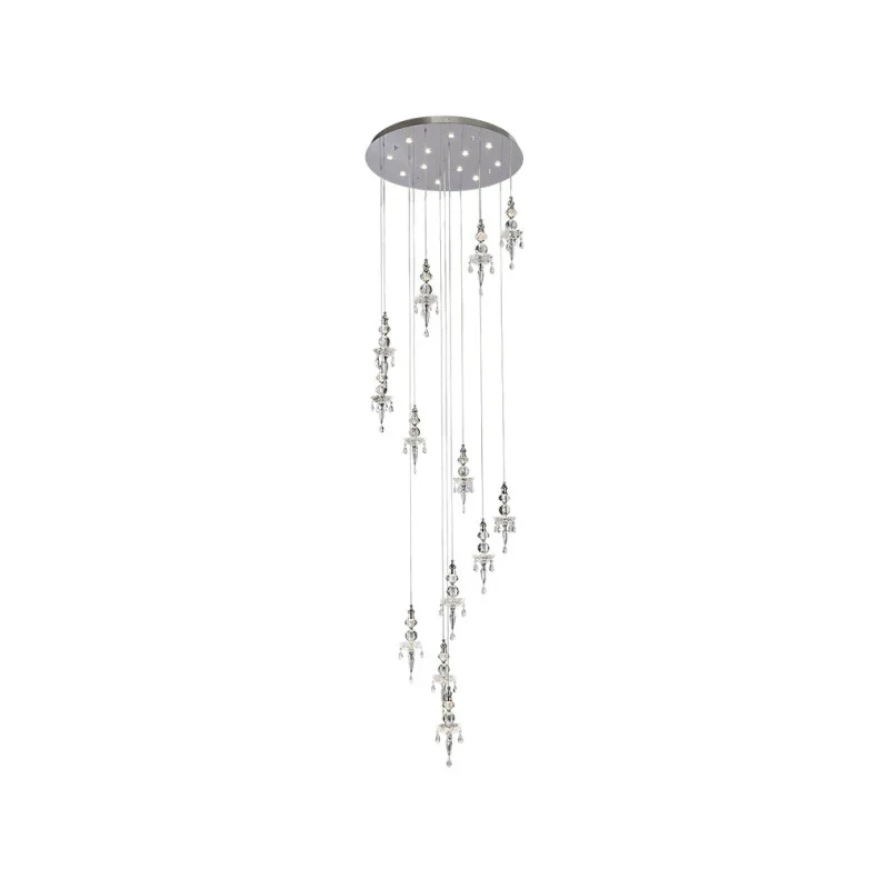 Каскадная люстра Newport 8360/800 chrome