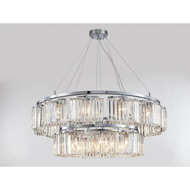 Подвесная люстра Newport 4358+12/S chrome