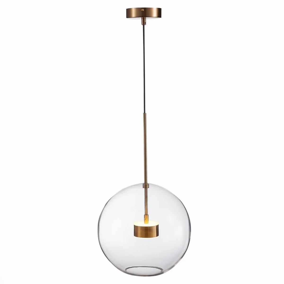 SL1133.223.01 Светильник подвесной ST-Luce Латунь/Прозрачный LED 1*14W 3000K