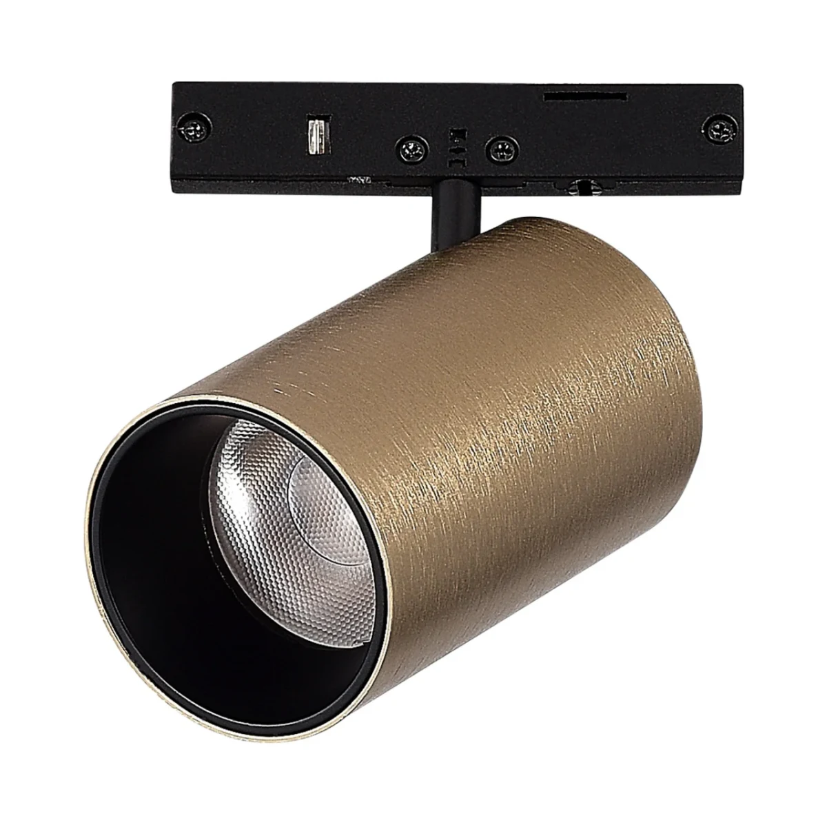 ST671.346.05 Магнитный трековый светильник Латунь LED 1*5W 4000K 340Lm Ra>90 36° IP20 D35xH58 24V