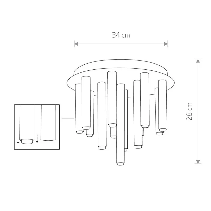 Накладной светильник Nowodvorski 9054