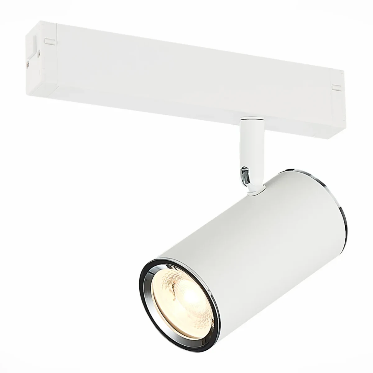 ST504.506.01 Св-к трек. Белый GU10 150W  IP20 L104xW54xH111 180-240V Без ламп