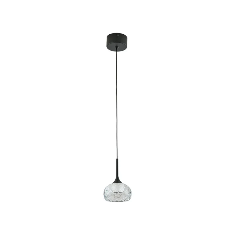 Подвесной светильник Newport 7241/S mat.black clear