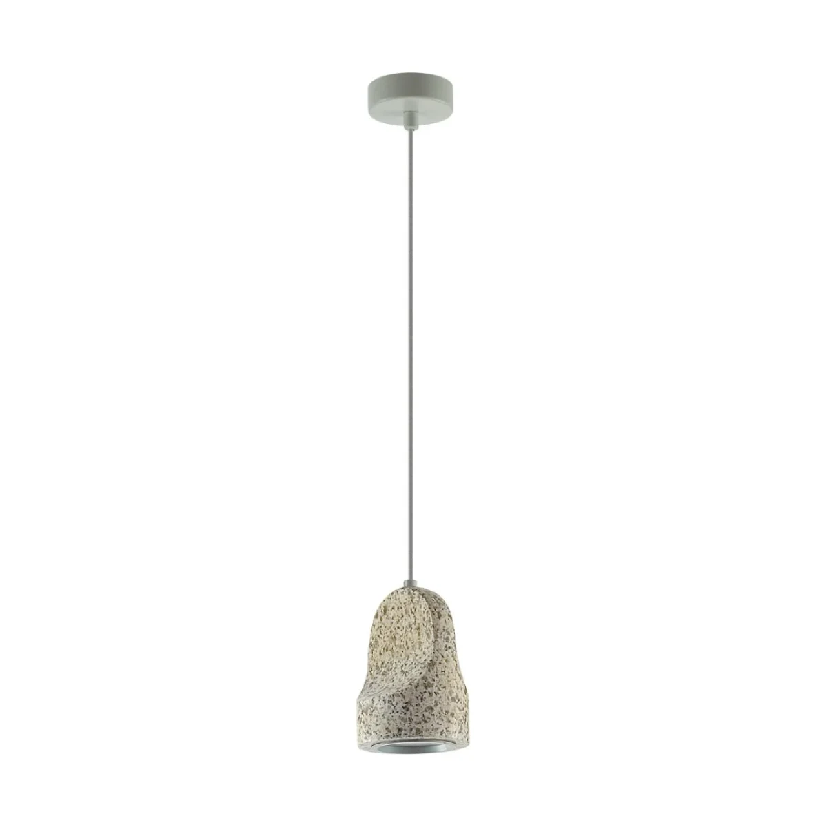 7010/1C L-VISION ODL25 Подвесной светильник серый/камень IP20 LED 1*5W 3000K 220V PIETRA