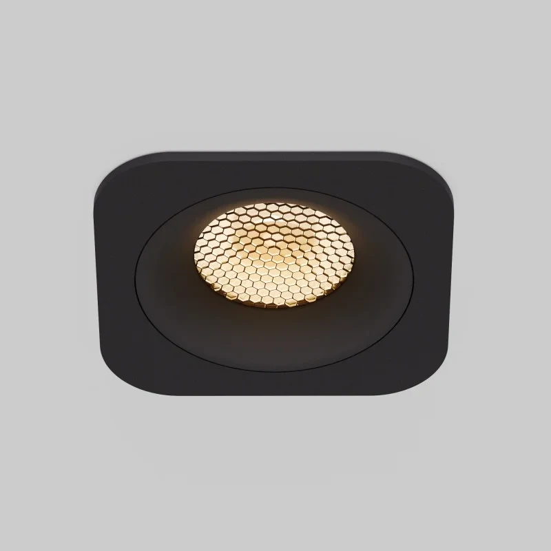 Встраиваемый светильник Elektrostandard 15276/LED 10W 3000K черный