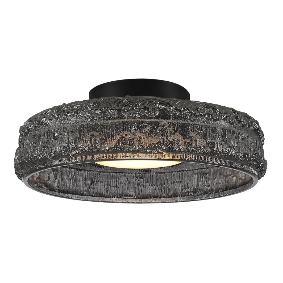SL6143.412.01 Светильник потолочный ST-Luce черный/дымчатый LED 1*15W 4000K