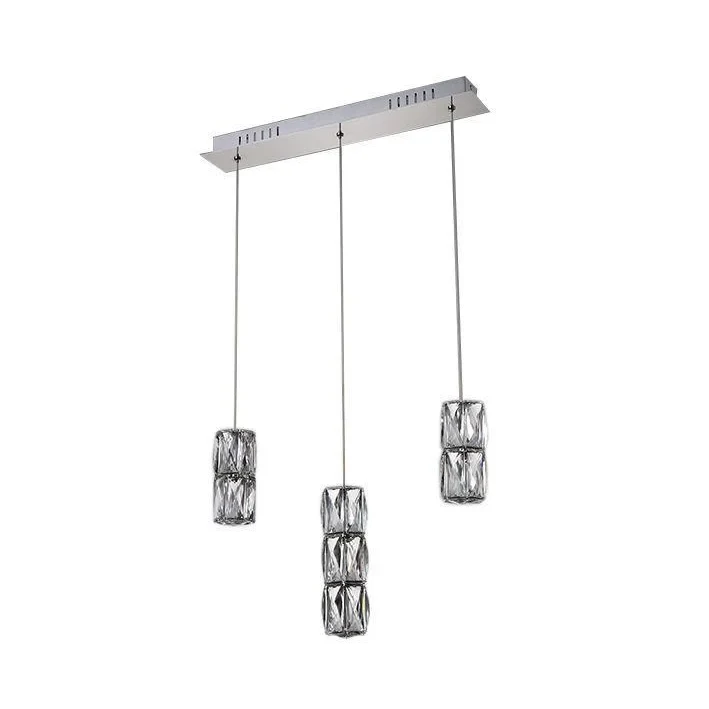 08620-3A Подвес Аква-Кристалл хром w45*7 h150 Led 30W (4000K)