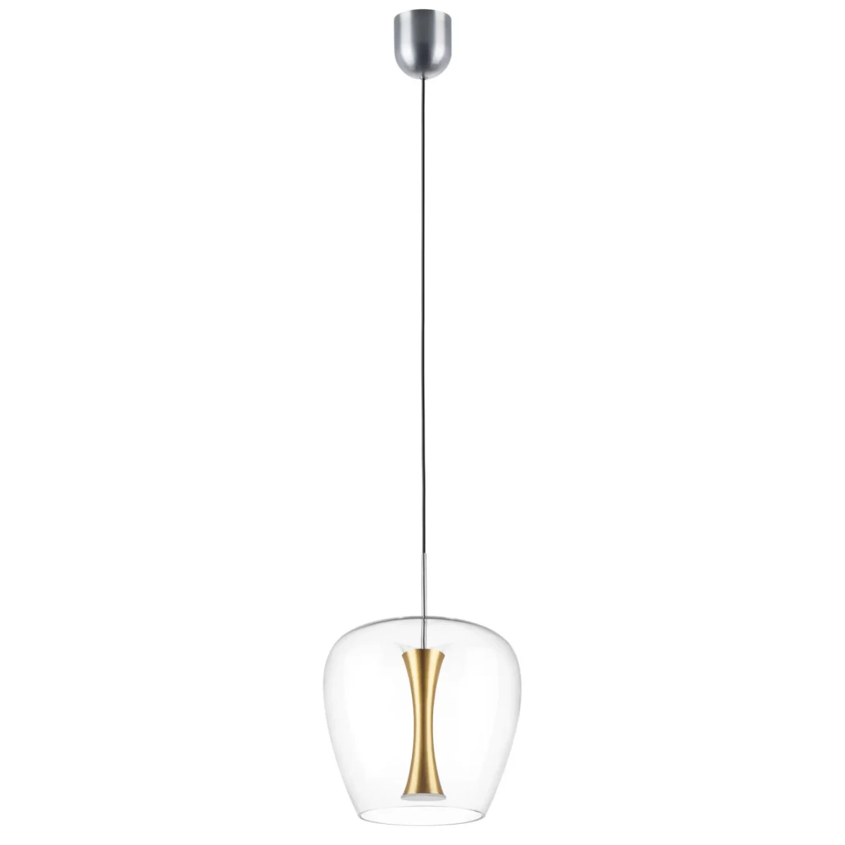 804203 Люстра CUPOLA LED 10W 500LM АЛЮМИНИЙ/ЗОЛОТО 3000K